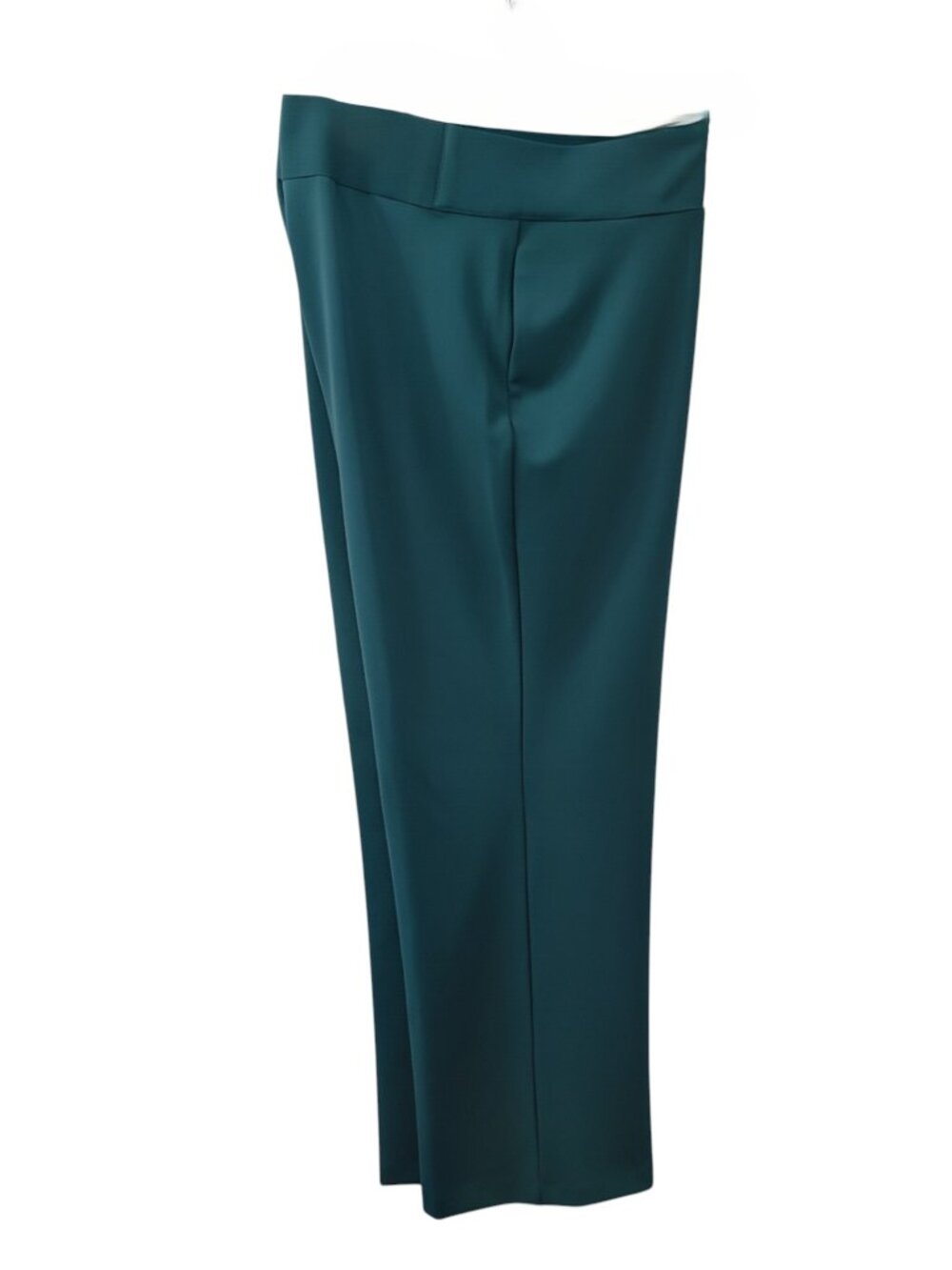 DG2 by Diane Gilman Straight Leg Pants, Size 2X, Teal